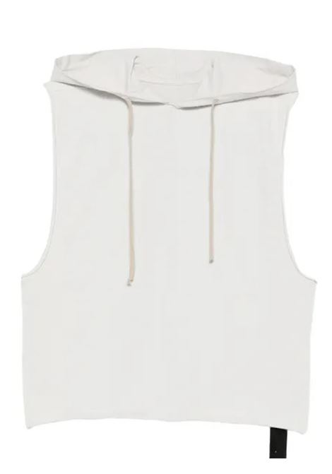 hooded tinic man white milk RICK OWENS DRKSHDW | DU01F4165 RIGP51